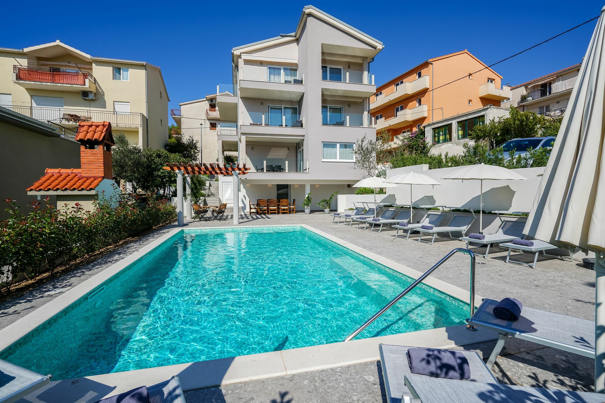 Olive Tree Apartments Podstrana Ngoại thất bức ảnh