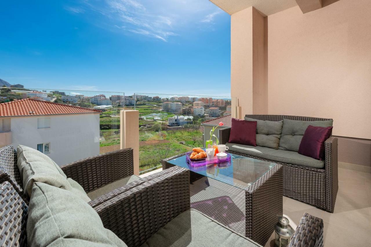 Olive Tree Apartments Podstrana Ngoại thất bức ảnh